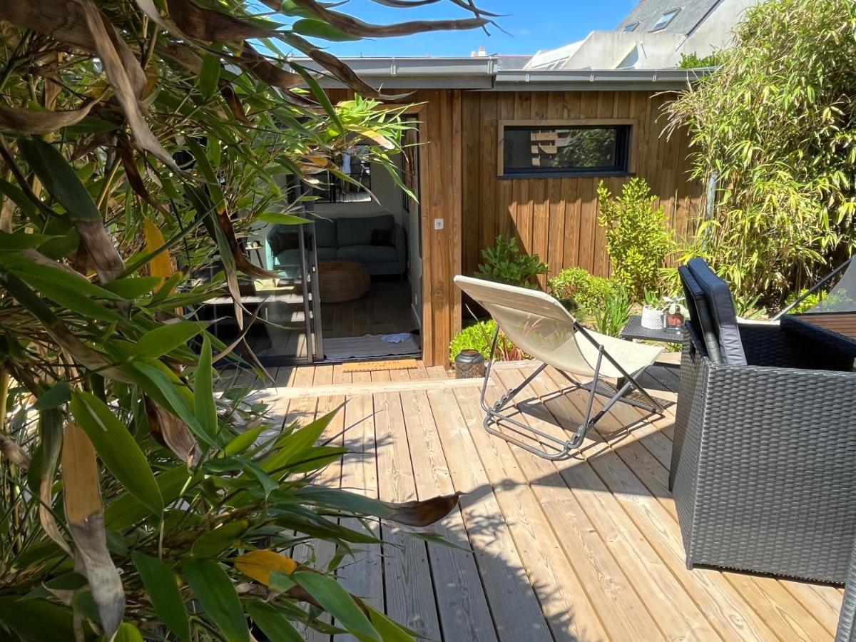 Lodge Le Cabanon Acces Direct Plage ! La Turballe Bagian luar foto